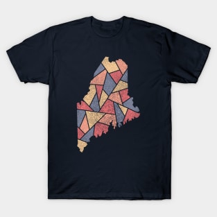 Maine Mosaic - Harbor Dawn T-Shirt